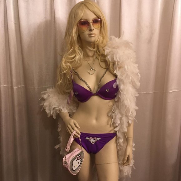 Sanrio Hello Kitty Purple Bikini Set - Picture 1 of 8